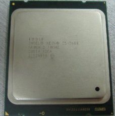 102279 Intel Xeon Processor E5-2680 2.7-3.5Ghz.8Core met HT 16 Threads