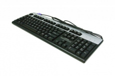 102860 102860 HP 434820-L37 – PS/2 toetsenbord – QWERTY – Zwart/Zilver