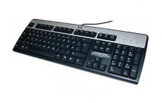 102861 102861 HP KU-1156 690499-042 – USB toetsenbord – QWERTZ Duits – Grijs