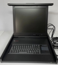 103181 103181 Avocent ECS17KMM-204 17" 1U Rackmount LCD KVM Console VGA USB