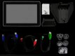 104189 104189 Mimo Monitors Vue HD UM-1080CP-B 10.1" LCD Touchscreen Monitor, Black, New in Box