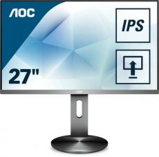 104751 104751 AOC I2790PQU Zwart 27Inch FHD IPS DP HDMI Speakers