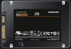 111487 111487 Samsung 860 EVO 2TB SSD – 2.5 inch SATA Used