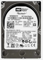 112127 112127 Western Digital VelociRaptor WD5000HHTZ 500GB 2.5 inch Used
