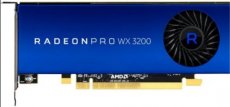 113009 113009 AMD Radeon Pro WX 3200 4GB GDDR5 – Workstation videokaart – Low Profile – 4x Mini DisplayPort