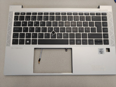 115025 115025 HP EliteBook 840 G8 M51616-B71 SE/FI backlit topcover palmrest zilver