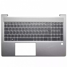 115027 115027 HP ZBook Power 15 G7 G8 M26110-161 Spaans backlit topcover palmrest grijs