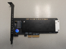115033 115033 KIOXIA XD6 KXD6CRJJ1T92 1920GB E1.S NVMe PCIe 4.0 SSD + PCIe x4 adapter
