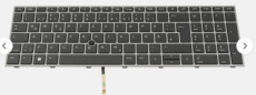116010 116010 HP ZBook Fury 17 G7/G8 Keyboard DE QWERTZ Backlit + Touchpad – M20128-041