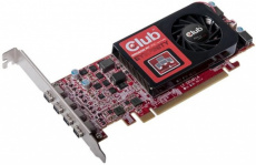 121205 121205 Club 3D Radeon R7 250 Eyefinity 4 CGAX-R7256LM4 2GB Videokaart PCIe