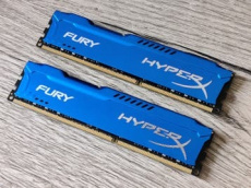 121315 121315 Kingston HyperX FURY Blue HX316C10FK2/16 16GB (2× 8GB) DDR3-1600 Non-ECC UDIMM-kit
