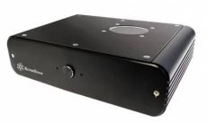 107085 107085 SilverStone SST-LC07B – Slim Mini-ITX Behuizing – Zwart