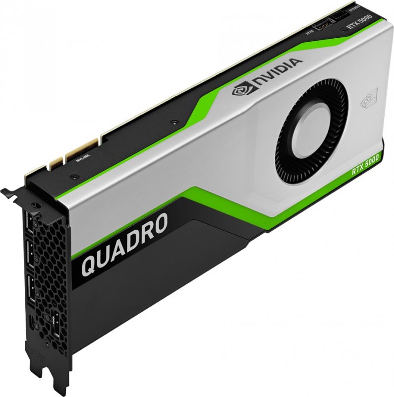 NVIDIA Quadro RTX 5000　16GB 103699 Nvidia Quadro RTX 5000 Videokaart 16GB - Queen Systems